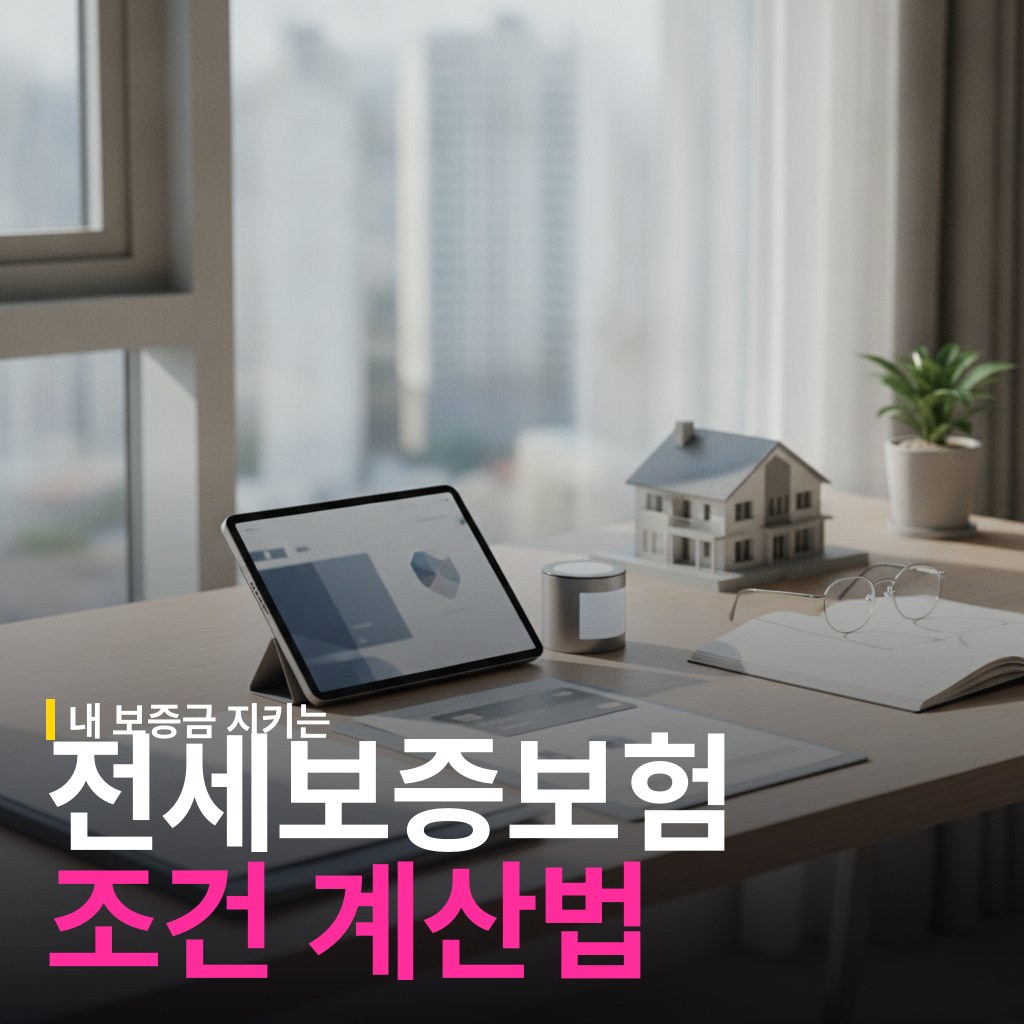 전세보증보험 가입 조건과 보증료 계산