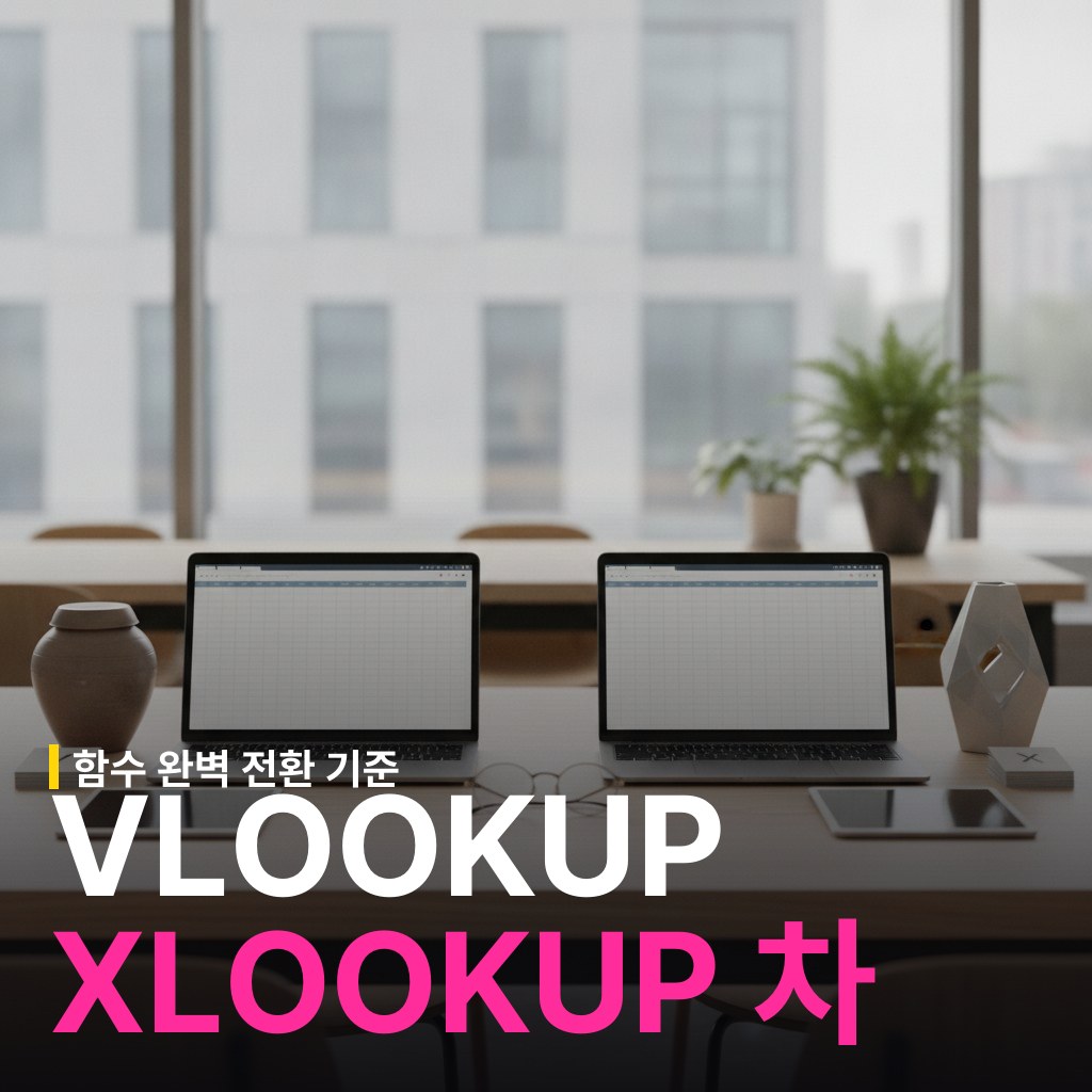 구글 스프레드시트 VLOOKUP vs XLOOKUP 차이