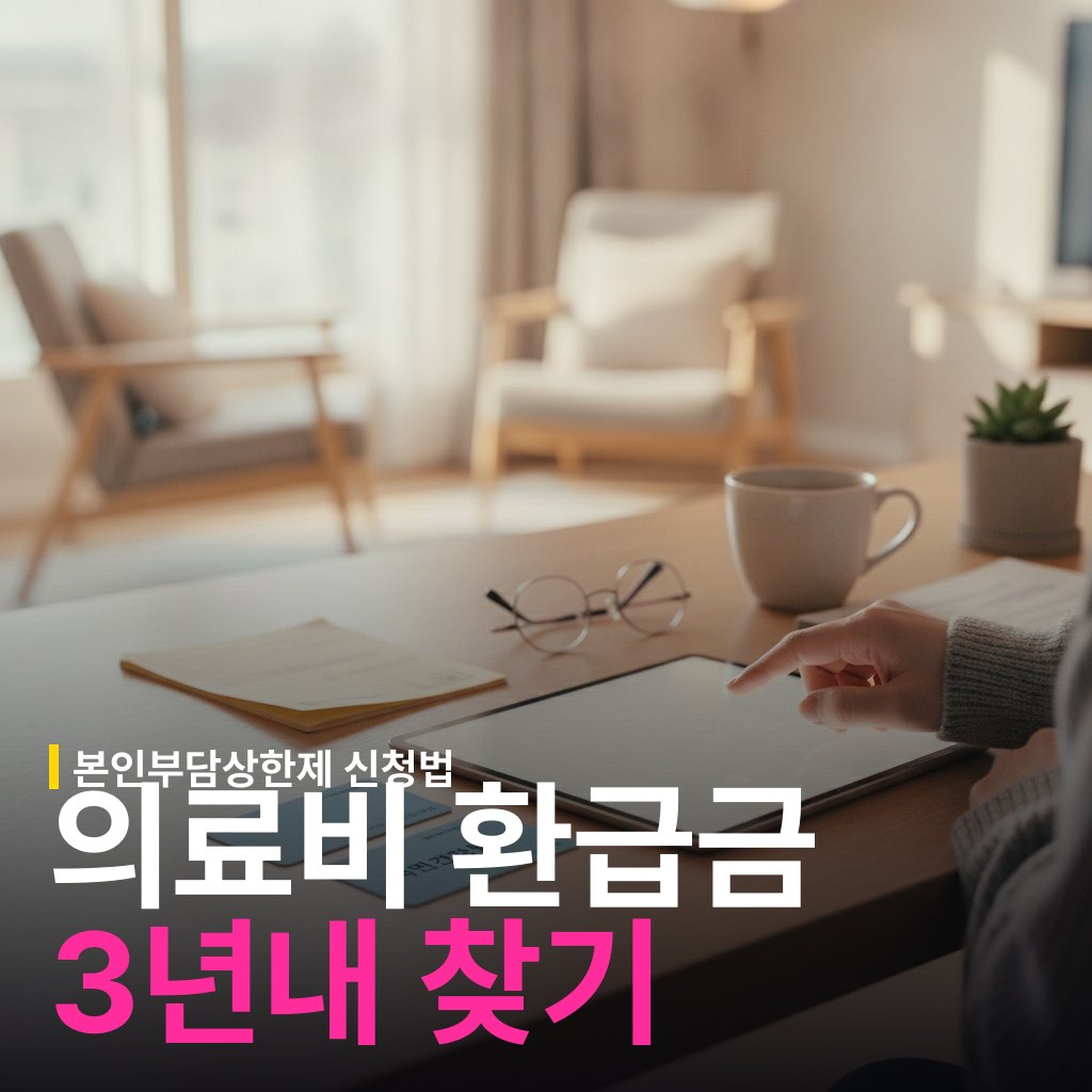 놓치면 3년 내 소멸! 국민건강보험 본인부담상한제 환급금 조회 및 신청 방법