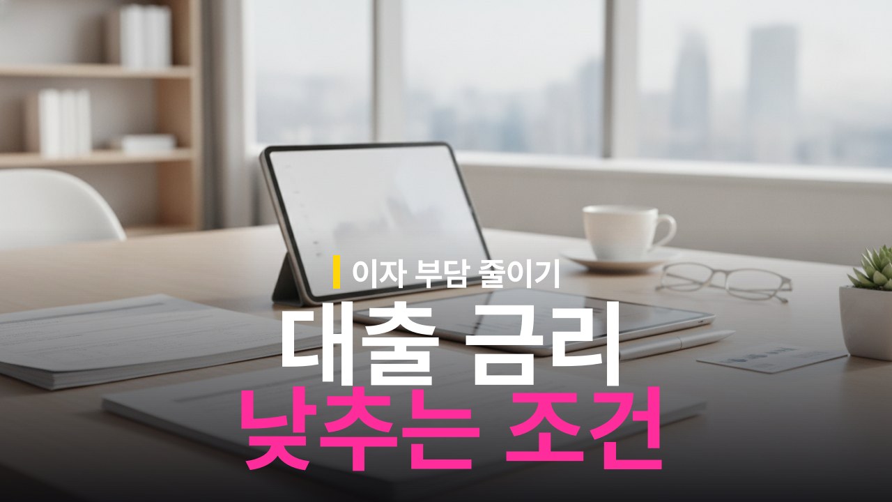 대출 금리인하요구권 신청 조건과 수용률 높이는 기준