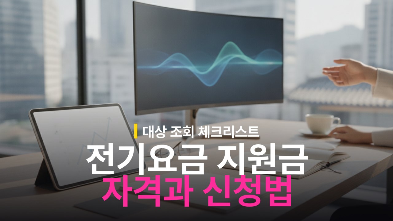 소상공인 전기요금 특별지원 25만원 신청 자격과 지급 대상 조회