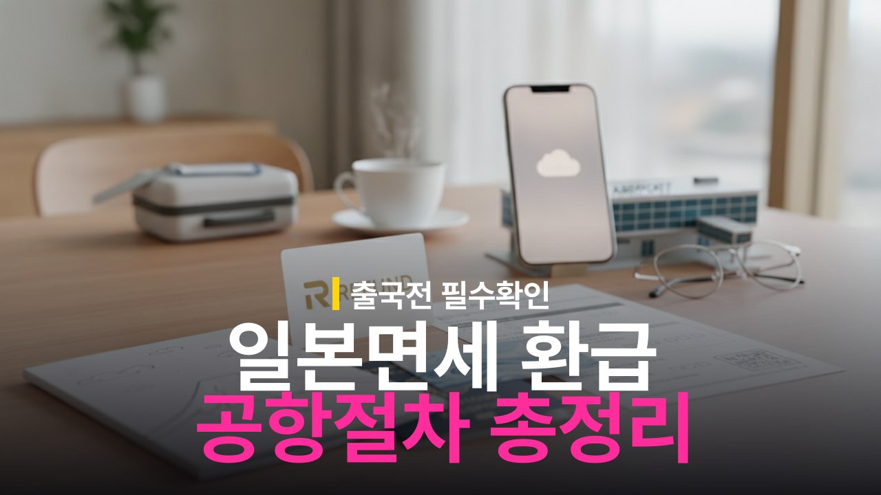 11월부터 바뀌는 일본 여행 면세 제도: 공항 사후 환급 및 한도 폐지 안내